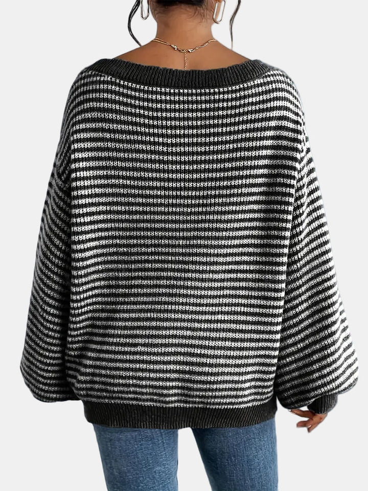Nicolette Cozy Knit Sweater – Casual & Chic