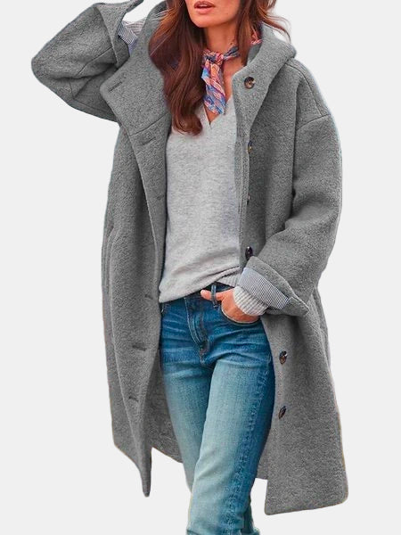 Roxanne Women’s Cozy Button-Up Jacket – Perfect for Outdoors