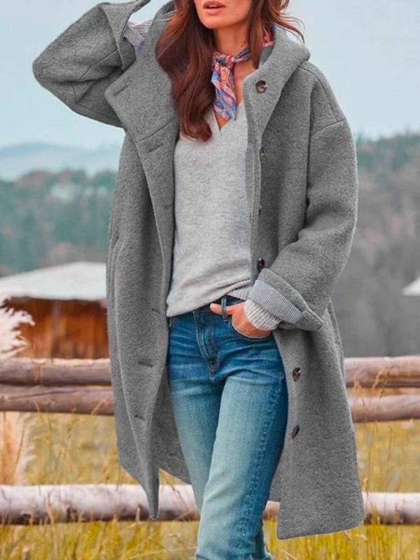 AMELIE – Chic Long Winter Coat – Warm & Stylish