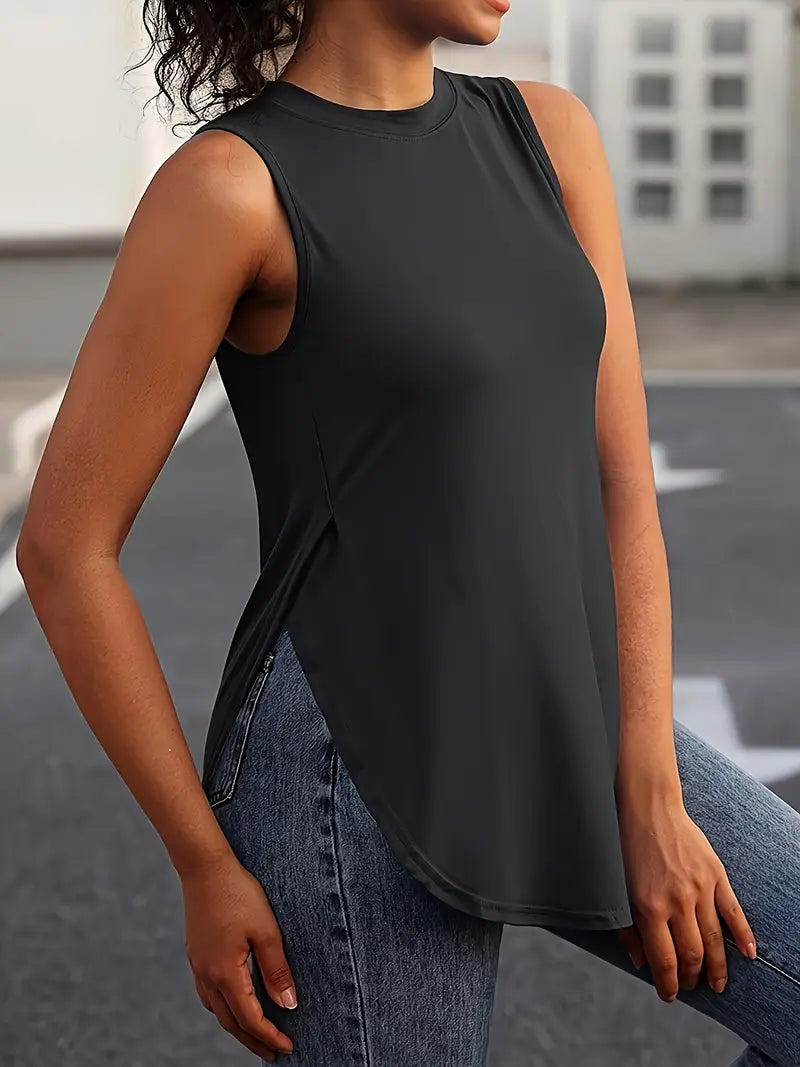 MYLES | CHIC SLEEVELESS SHIRT