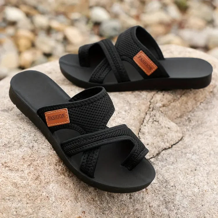 Claudique™ Elegant Mesh Sandals – Chic & Comfortable