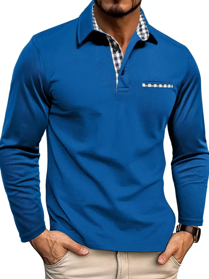 Julian | Long-Sleeve Polo Shirt