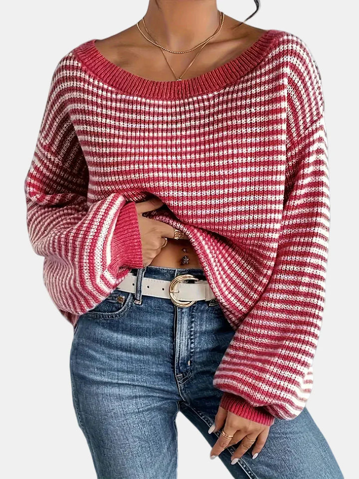 Nicolette Cozy Knit Sweater – Casual & Chic