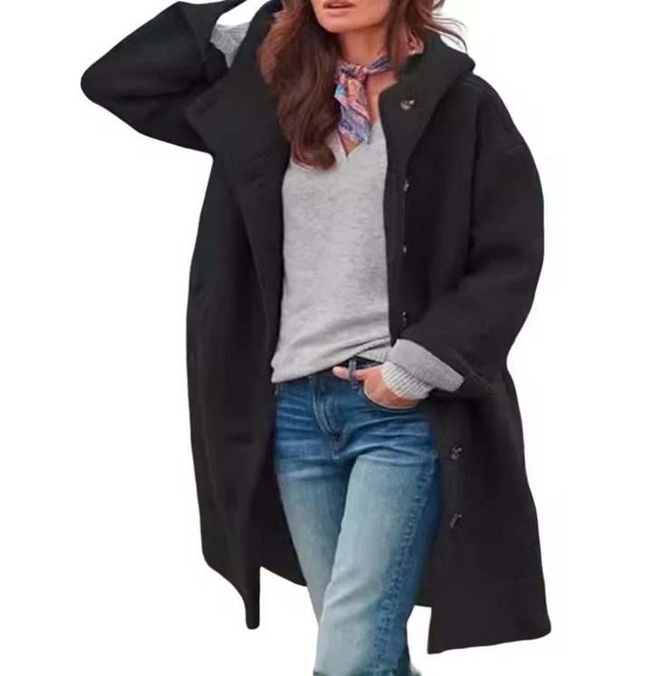 Sophia | Cozy Hooded Coat