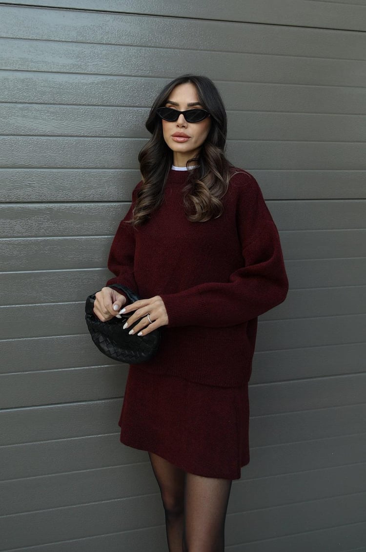 Marigold | Wool-Blend Knit Set