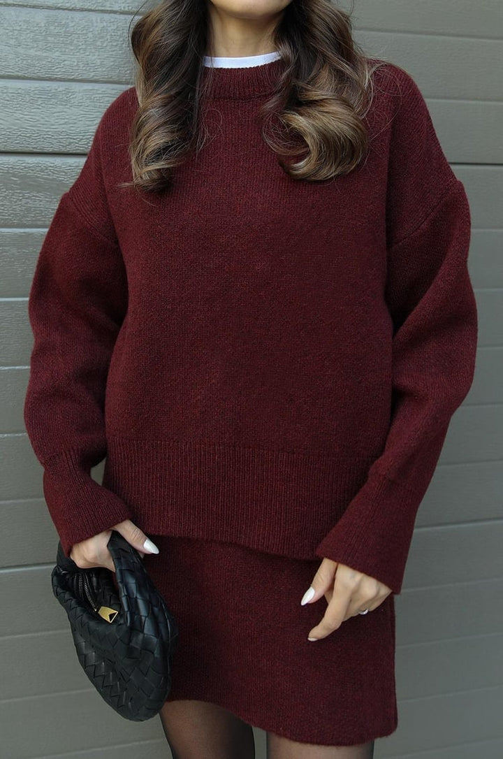 Marigold | Wool-Blend Knit Set
