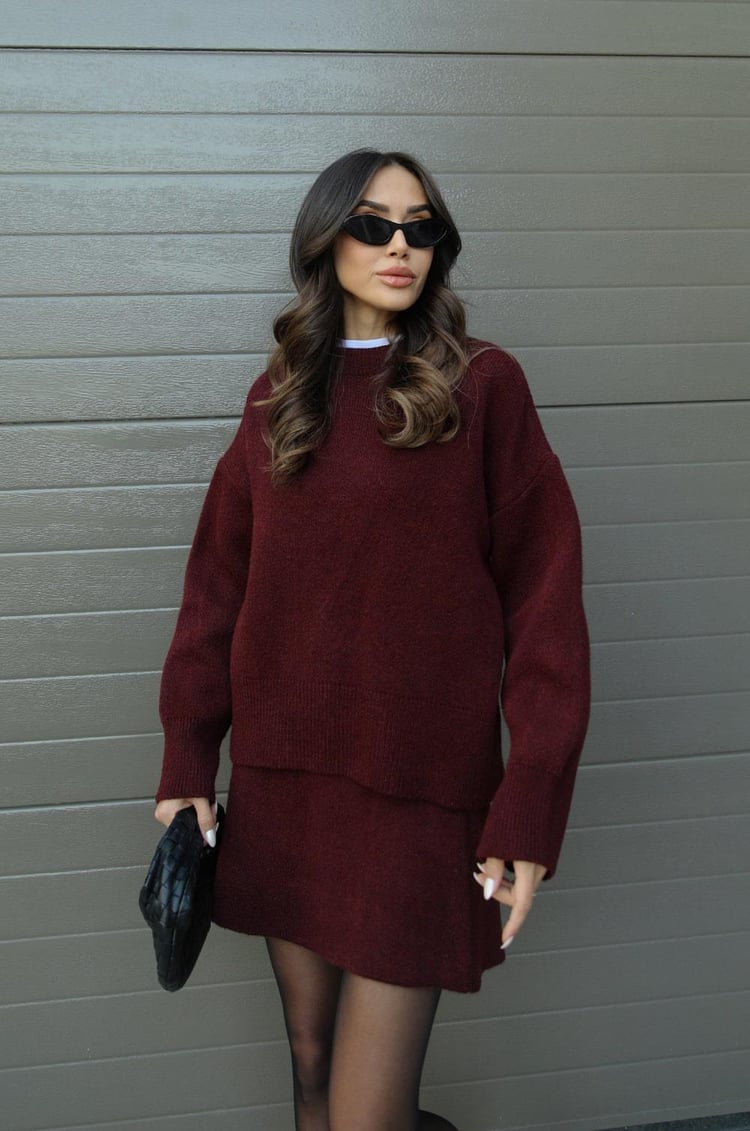 Marigold | Wool-Blend Knit Set