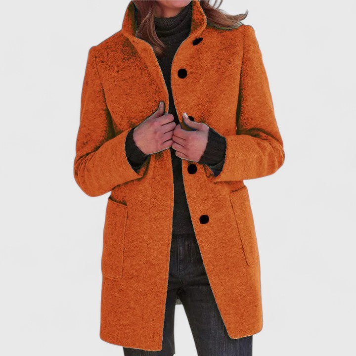 Grace | Elegant Wool-Blend Coat