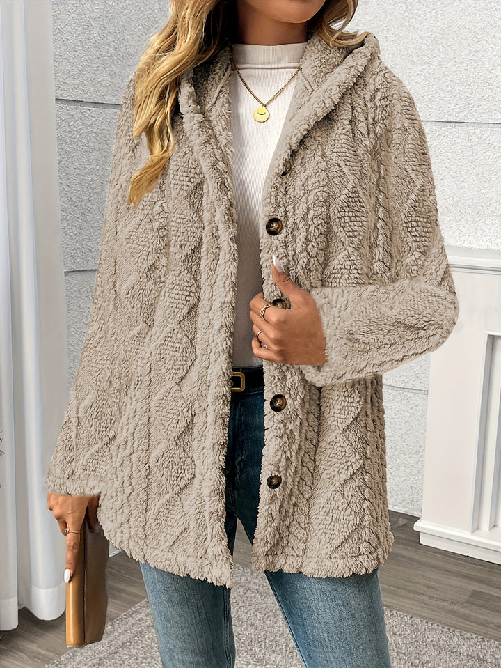 Celeste | Hooded Teddy Jacket