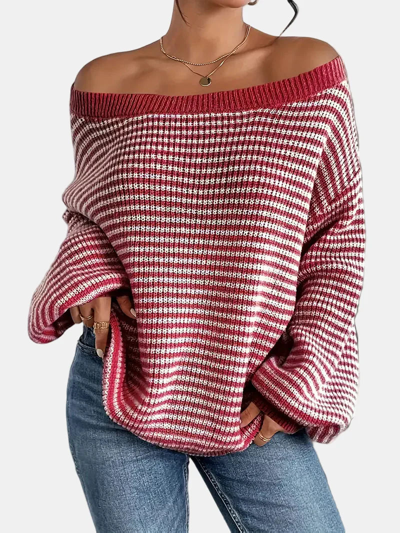 Nicolette Cozy Knit Sweater – Casual & Chic