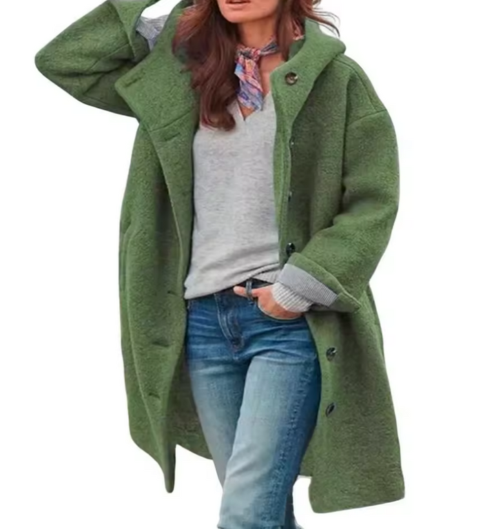Sophia | Cozy Hooded Coat