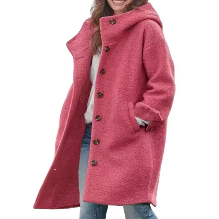 Sophia | Cozy Hooded Coat