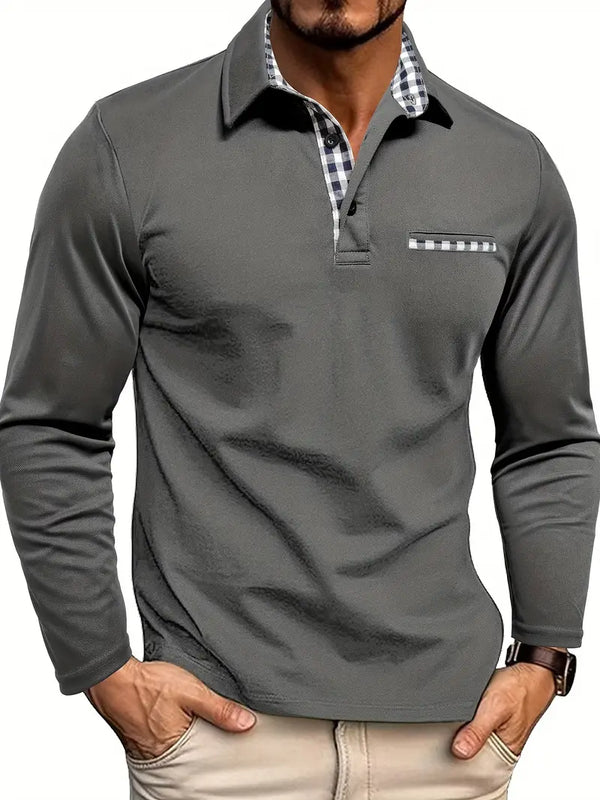 Julian | Long-Sleeve Polo Shirt