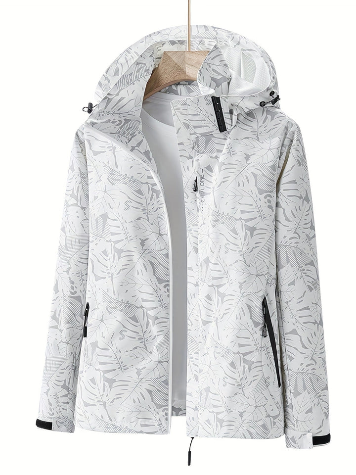Evelyn | Botanical Windbreaker Jacket