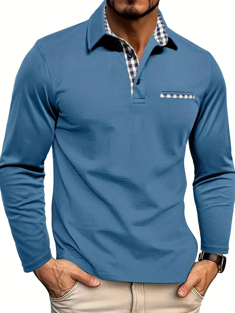 Julian | Long-Sleeve Polo Shirt