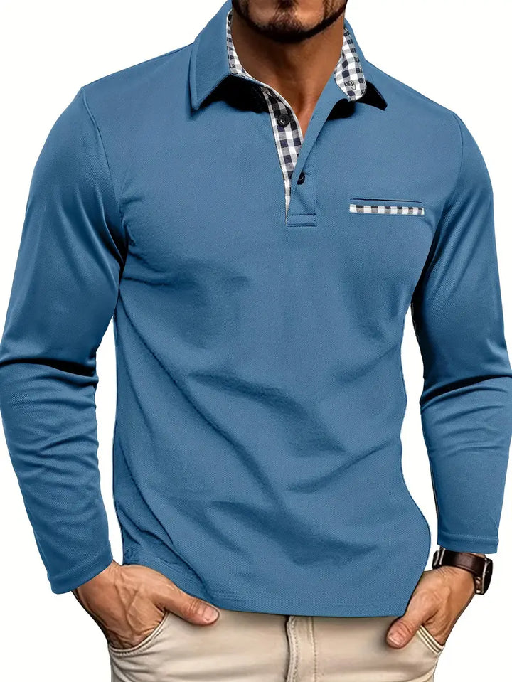 Julian | Long-Sleeve Polo Shirt
