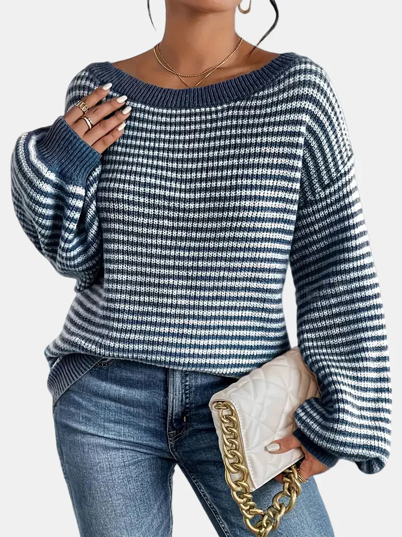 Nicolette Cozy Knit Sweater – Casual & Chic