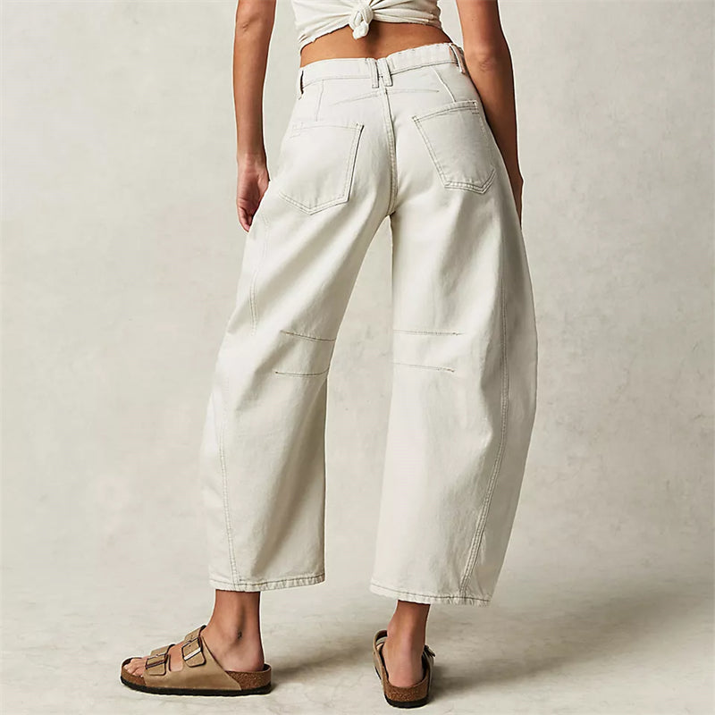 Stylish Wide-Leg Jeans – Trendy & Chic