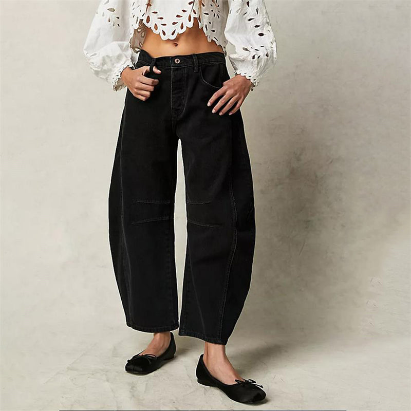 Stylish Wide-Leg Jeans – Trendy & Chic