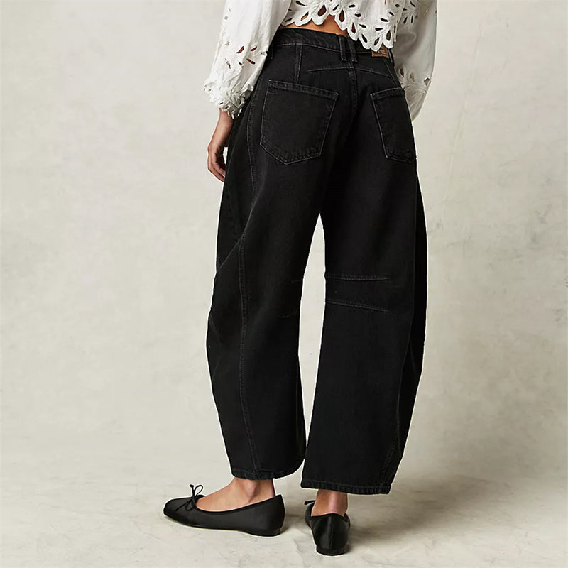 Stylish Wide-Leg Jeans – Trendy & Chic