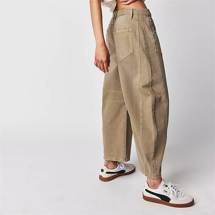 Stylish Wide-Leg Jeans – Trendy & Chic