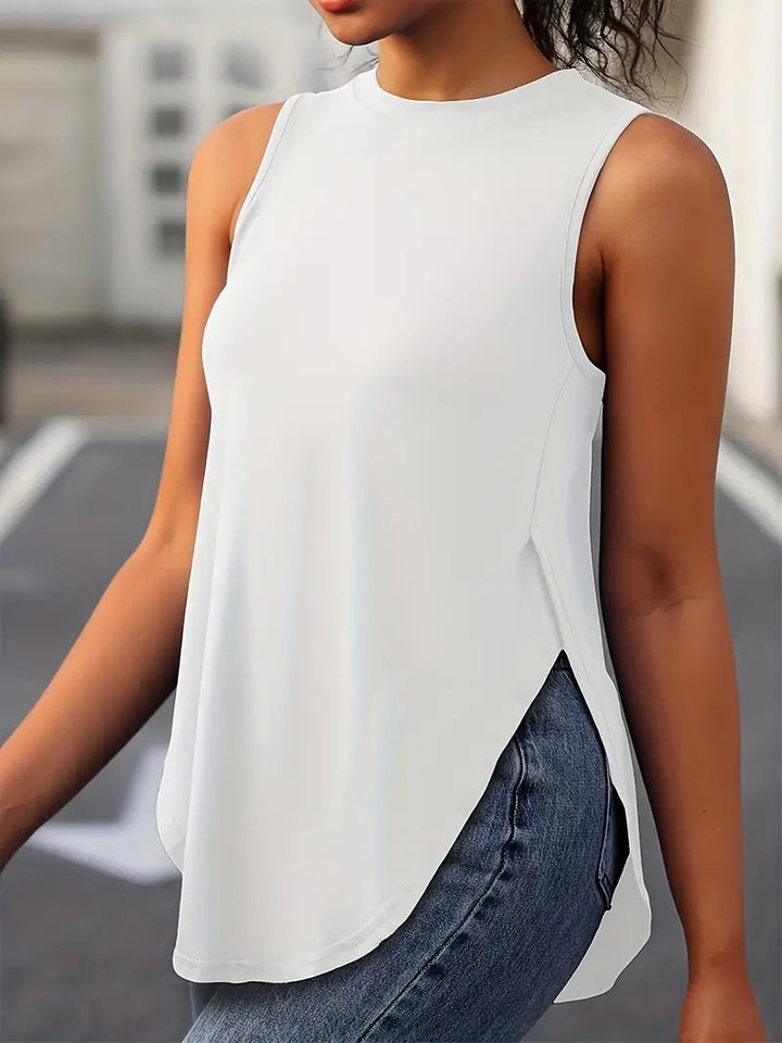MYLES | CHIC SLEEVELESS SHIRT