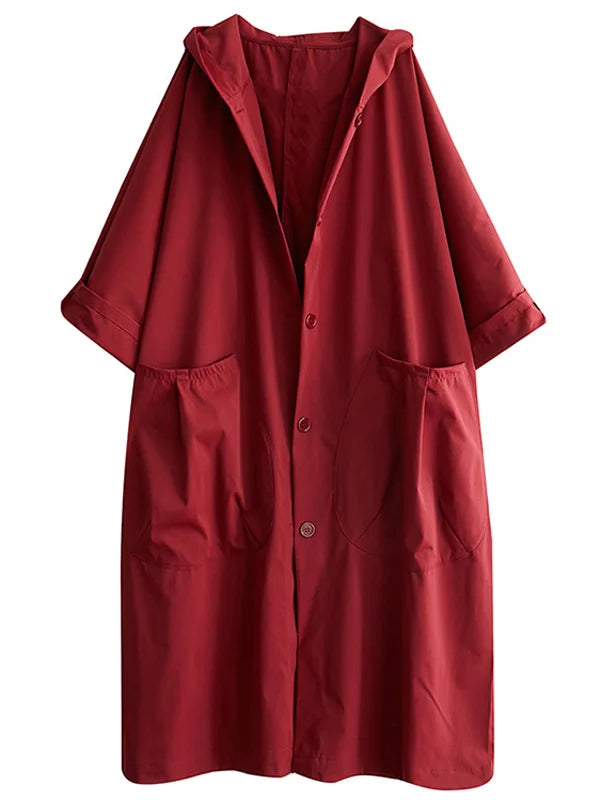 Julianne Waterproof Long Coat – Stylish & Durable