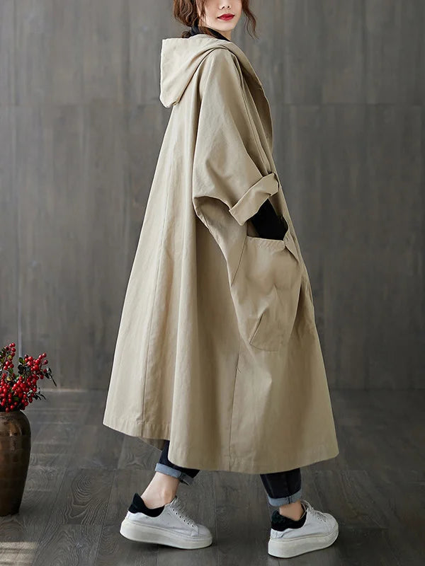 Julianne Waterproof Long Coat – Stylish & Durable