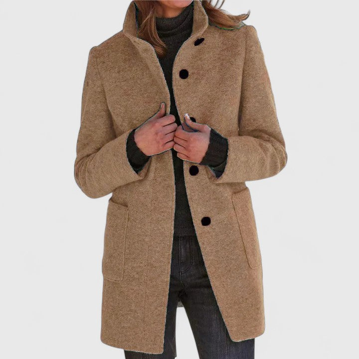 Grace | Elegant Wool-Blend Coat