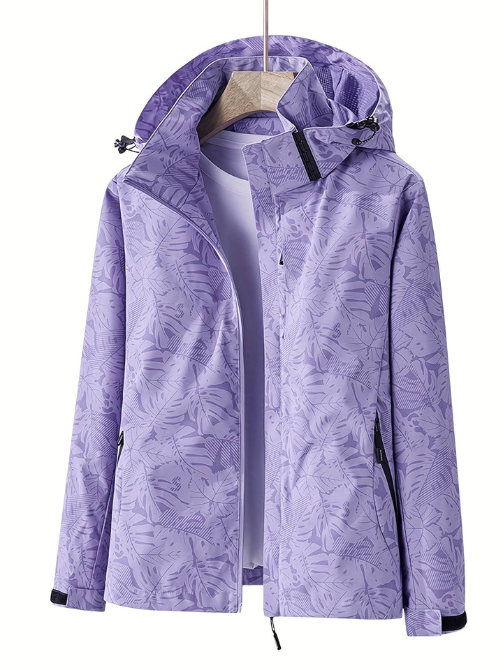 Evelyn | Botanical Windbreaker Jacket