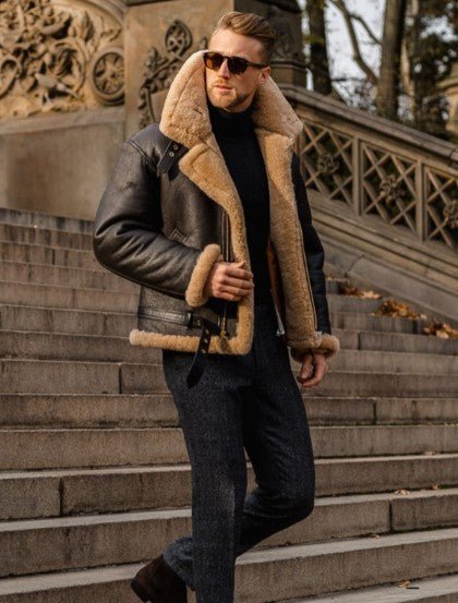 Julian | Premium Warm Shearling Jacket