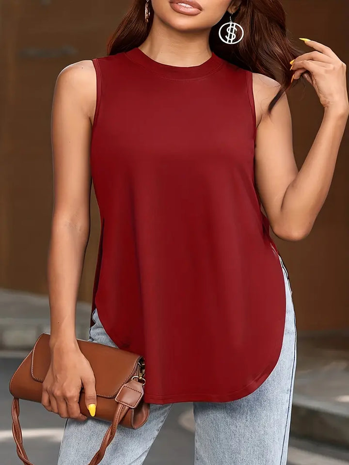 MYLES | CHIC SLEEVELESS SHIRT