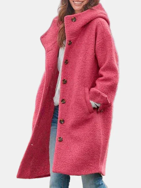 Roxanne Women’s Cozy Button-Up Jacket – Perfect for Outdoors