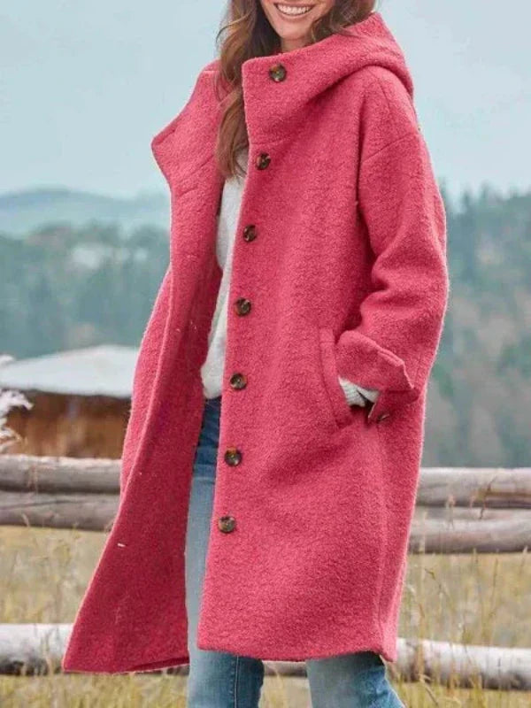 AMELIE – Chic Long Winter Coat – Warm & Stylish