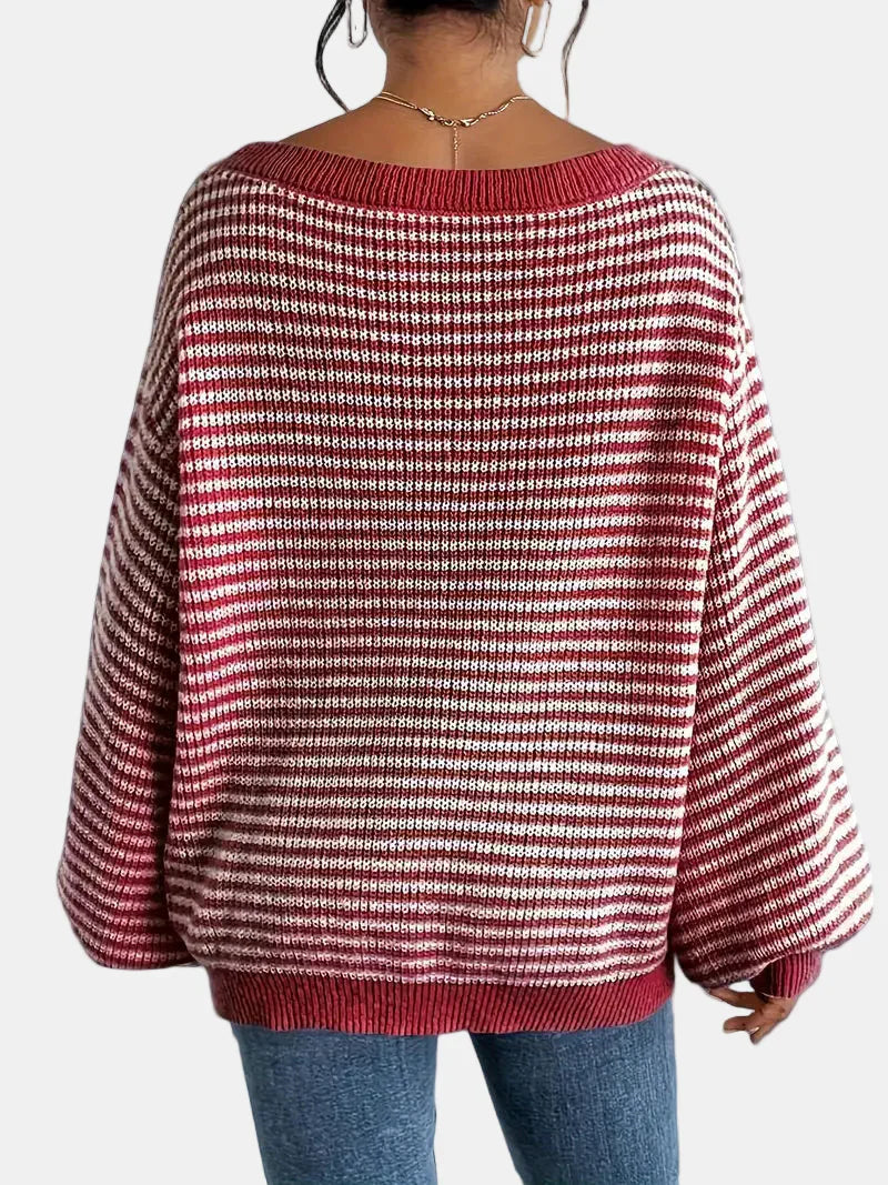 Nicolette Cozy Knit Sweater – Casual & Chic