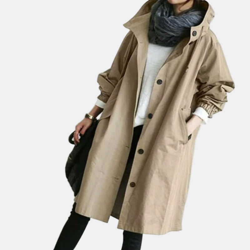 Harper – Trendy Trench Coat for Any Occasion