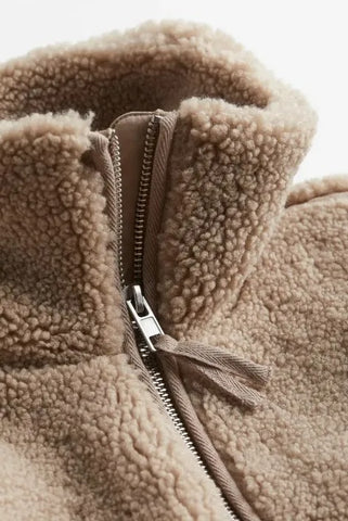 Aurora | Cozy Teddy Coat