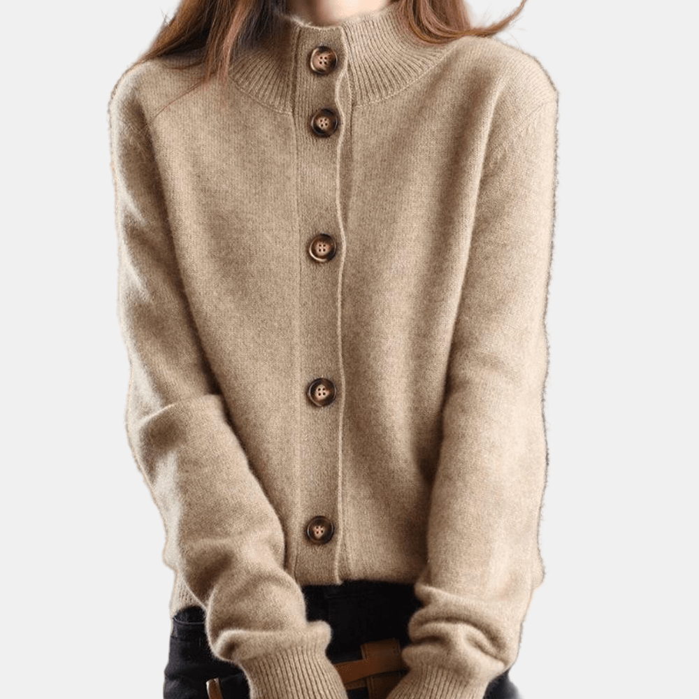 Fioranne | Luxurious Knit Cardigan

Rewritten Title: Fioranne | Premium Knit Cardigan – Elegant & Cozy

Translated to Canadian English: Fioranne | Premium Knit Cardigan – Elegant & Cozy