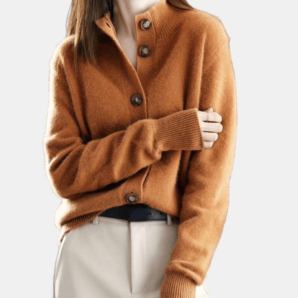 Fioranne | Luxurious Knit Cardigan

Rewritten Title: Fioranne | Premium Knit Cardigan – Elegant & Cozy

Translated to Canadian English: Fioranne | Premium Knit Cardigan – Elegant & Cozy