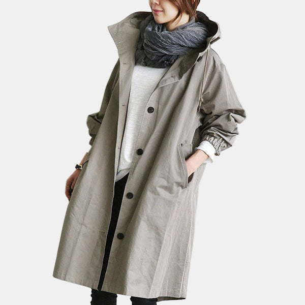 Harper – Trendy Trench Coat for Any Occasion