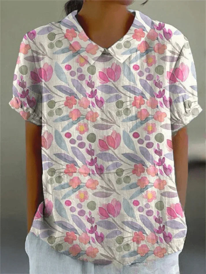 OLIVIA | FLORAL PATTERN BLOUSE