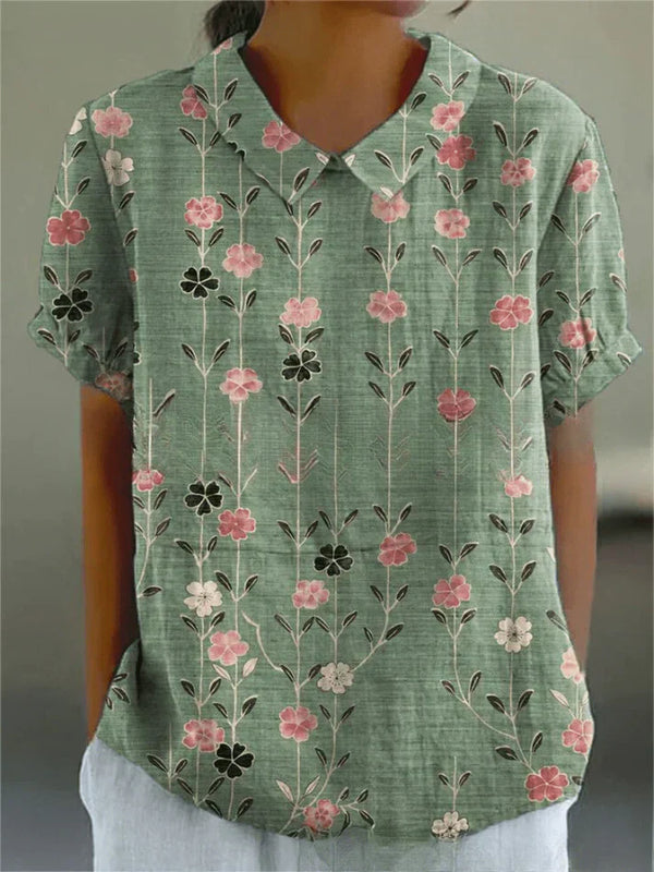 OLIVIA | FLORAL PATTERN BLOUSE