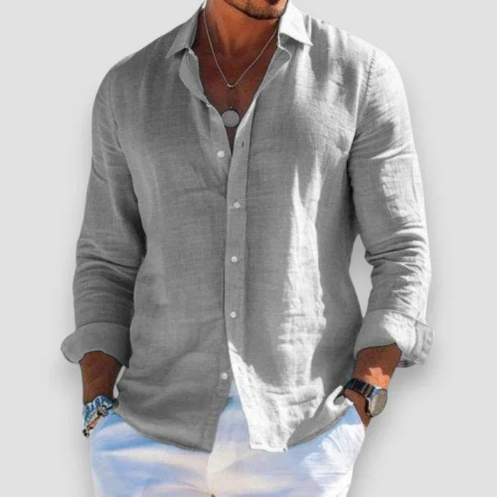 Adrian | Classic Linen Shirt