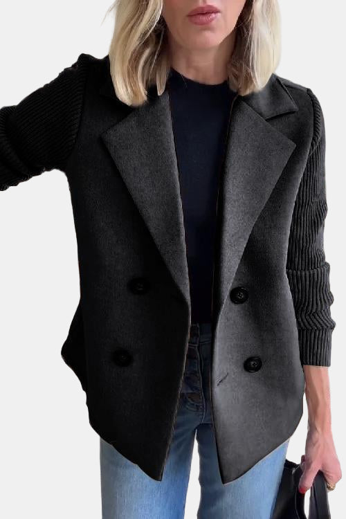 Athena Women's Button Coat – Chic & Casual Style