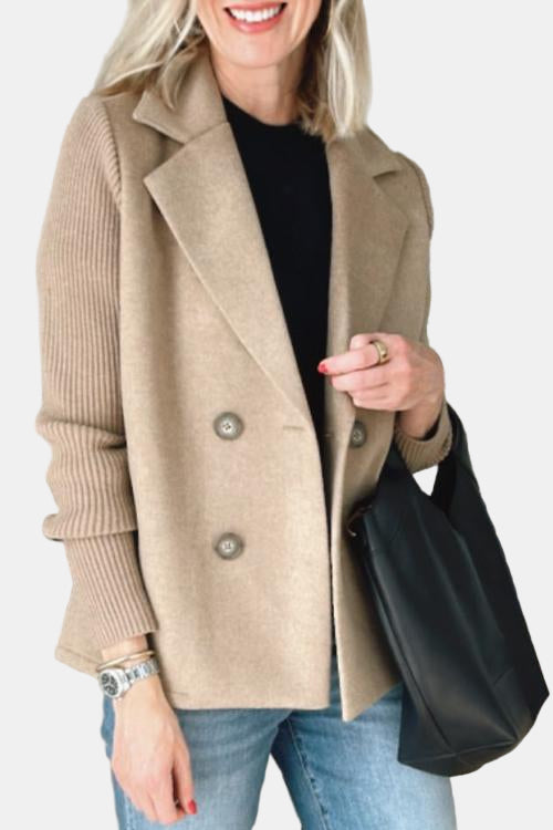 Athena Women's Button Coat – Chic & Casual Style