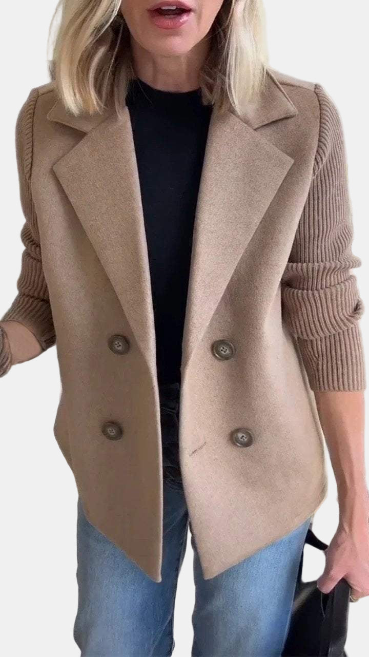 Athena Women's Button Coat – Chic & Casual Style