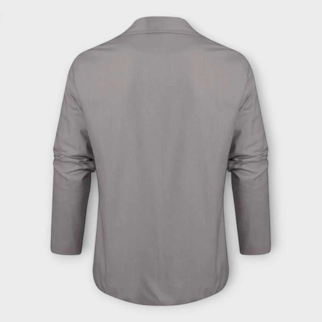 **Luca | Elegant Linen Blazer**