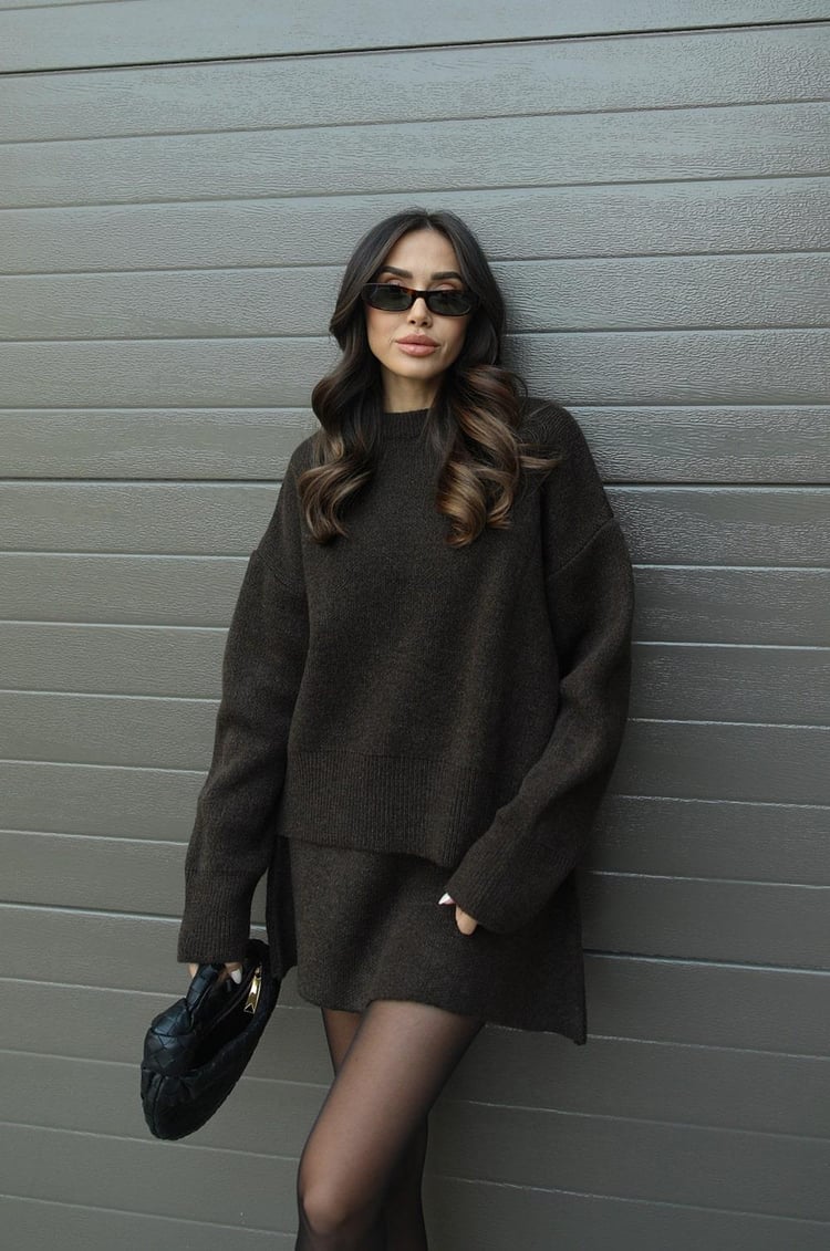 Marigold | Wool-Blend Knit Set