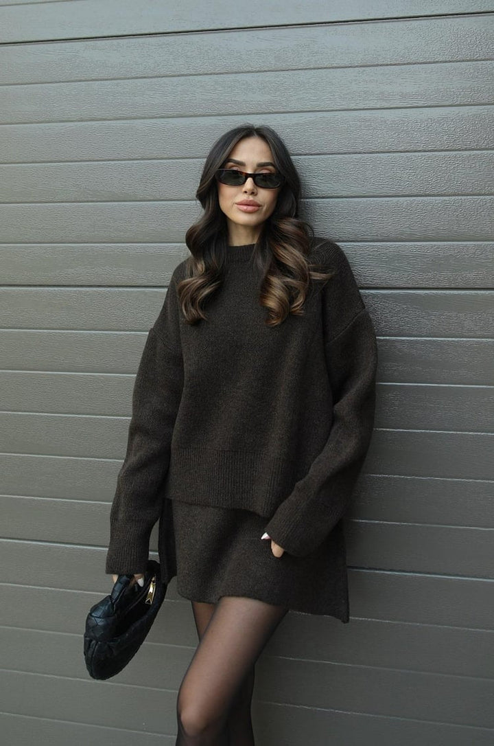 Marigold | Wool-Blend Knit Set