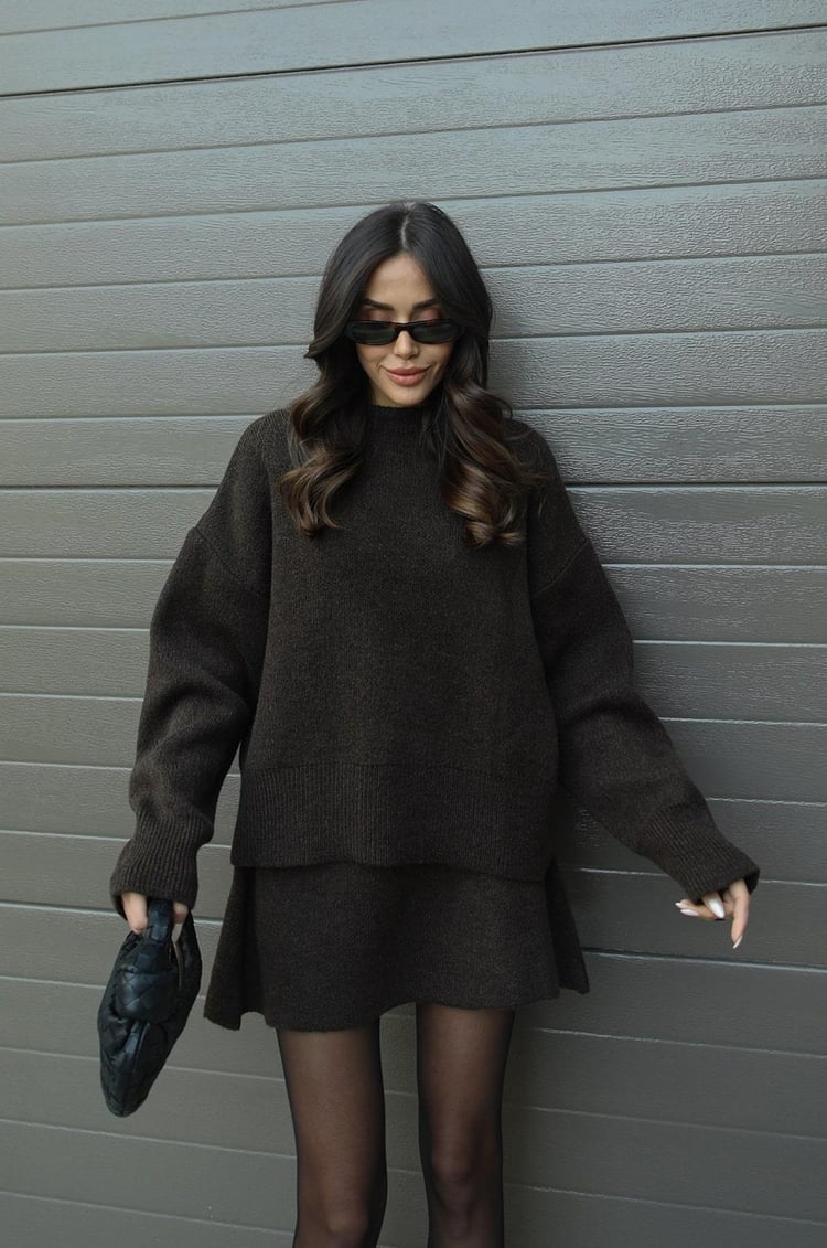 Marigold | Wool-Blend Knit Set